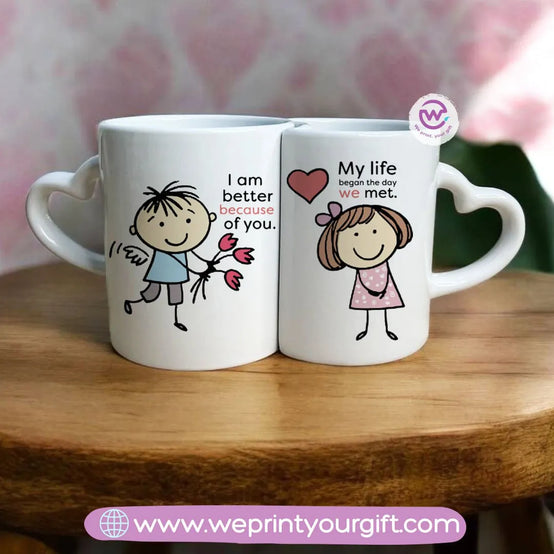 Twin Mug Set - Valentine - WE PRINT