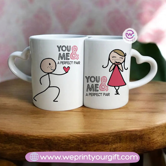 Twin Mug Set - Valentine - WE PRINT