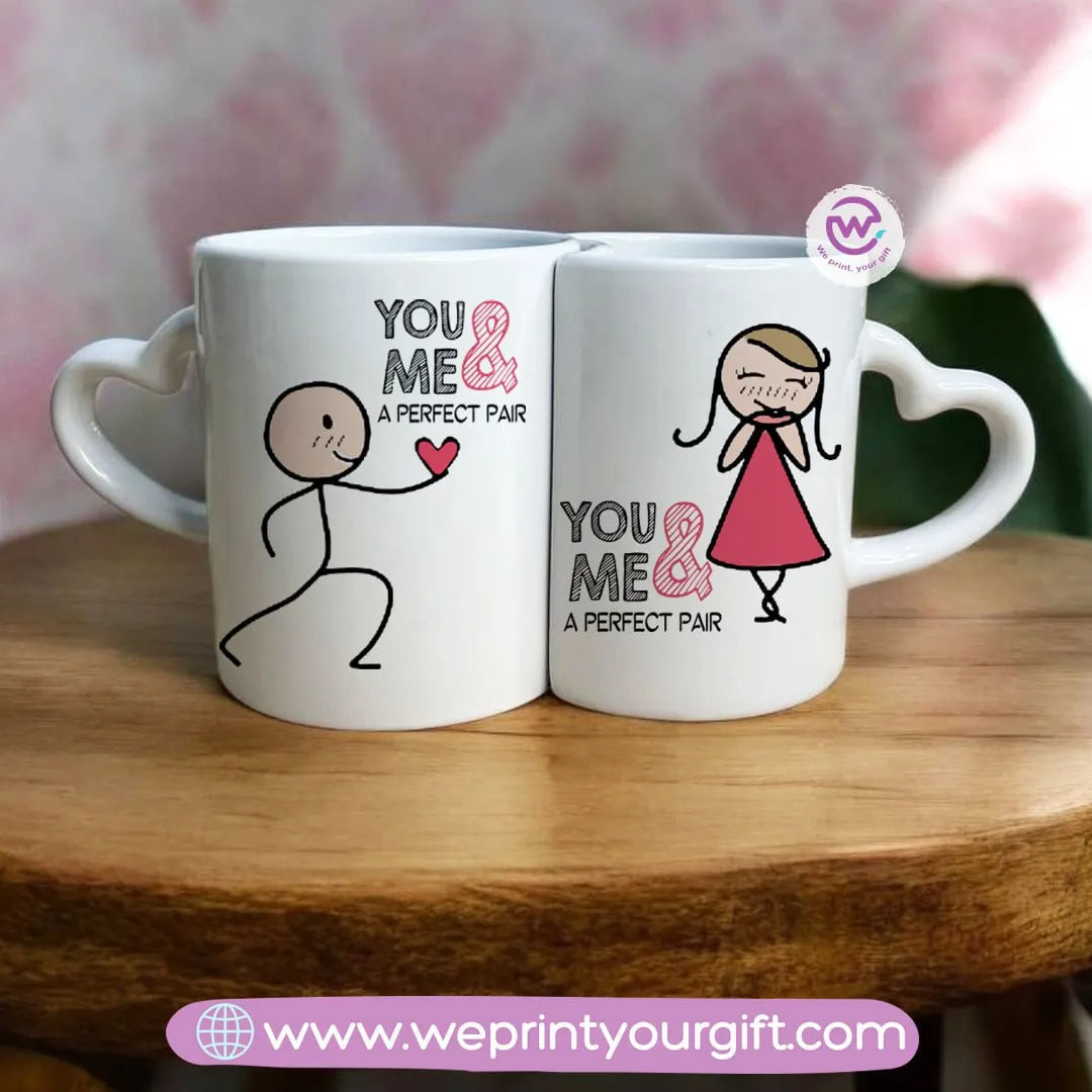 Twin Mug Set - Valentine - WE PRINT