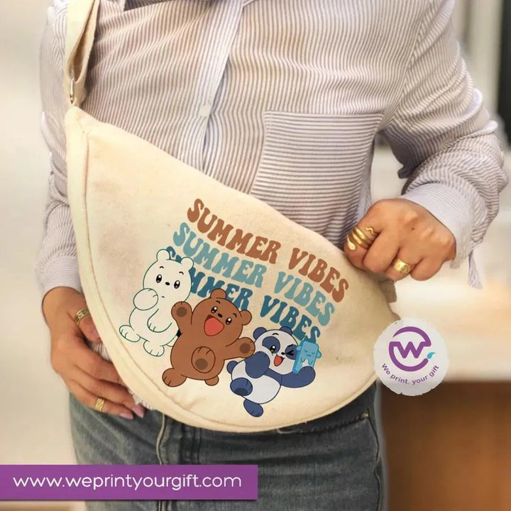 Waist Bag -Three Bears - WE PRINT