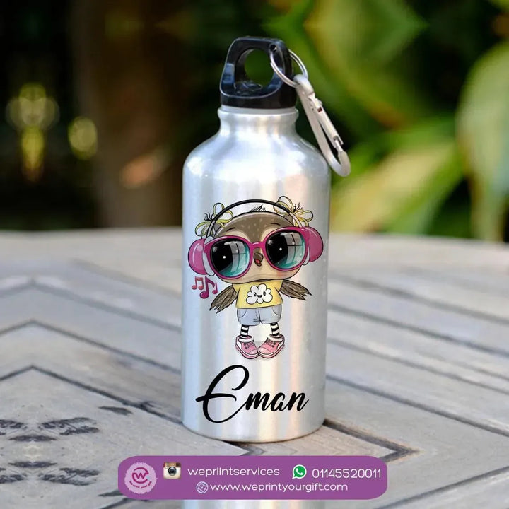 Water Bottle flask-Aluminium -kawaii-A - WE PRINT