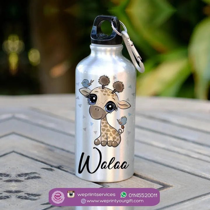 Water Bottle flask-Aluminium -kawaii-A - WE PRINT