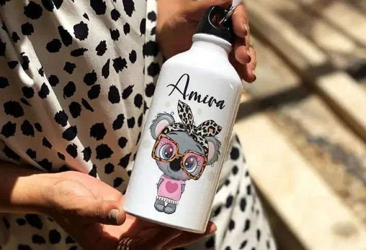 Water Bottle flask-Aluminium -kawaii-B - WE PRINT