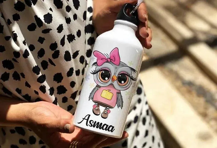 Water Bottle flask-Aluminium -kawaii-B - WE PRINT