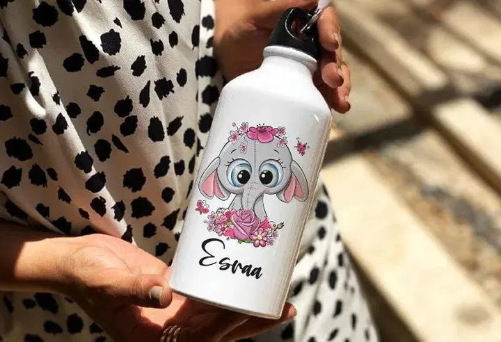 Water Bottle flask-Aluminium -kawaii-B - WE PRINT