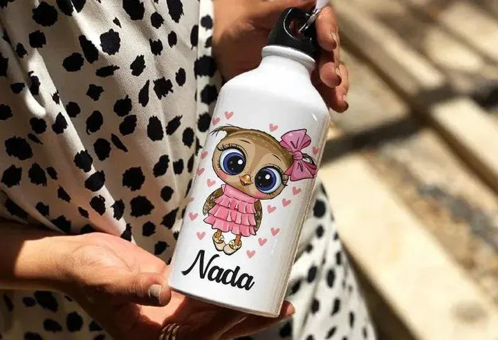 Water Bottle flask-Aluminium -kawaii-B - WE PRINT