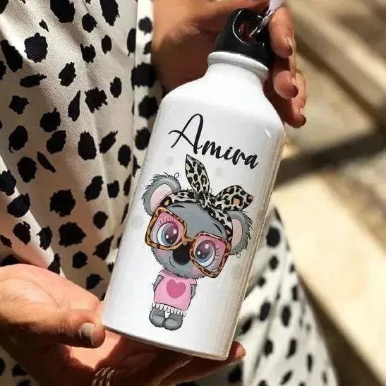 Water Bottle flask-Aluminium -kawaii-B - WE PRINT