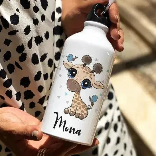 Water Bottle flask-Aluminium -kawaii-B - WE PRINT