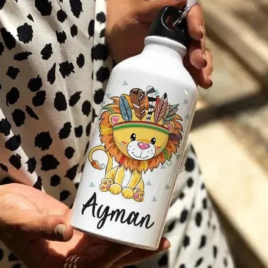 Water Bottle flask-Aluminium -kawaii-B - WE PRINT