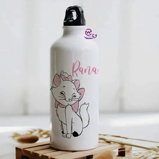 Water Bottle flask -Aluminum -Cats Lovers - WE PRINT