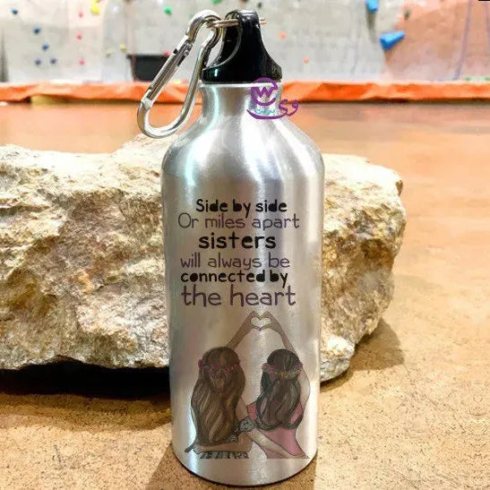 Water Bottle flask -Aluminum -Friendship Quotes - WE PRINT