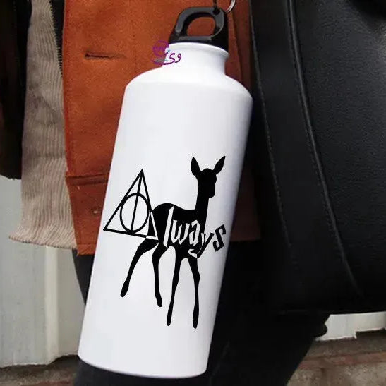 Water Bottle flask -Aluminum -Harry Potter - WE PRINT