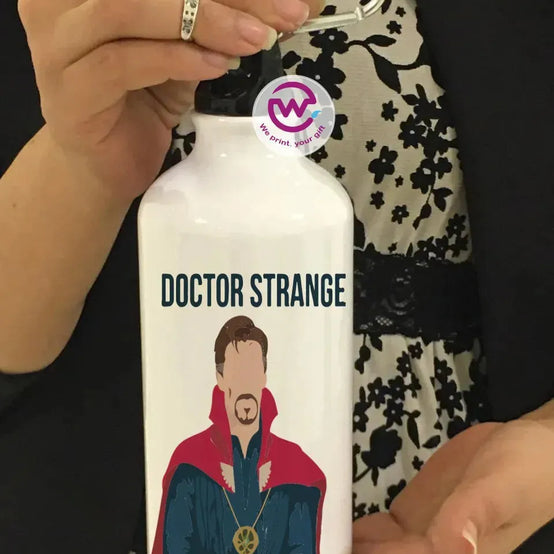 Water Bottle flask -Aluminum -Marvel - WE PRINT