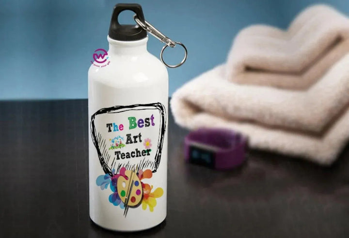 Water Bottle flask-Aluminum -Teachers - WE PRINT