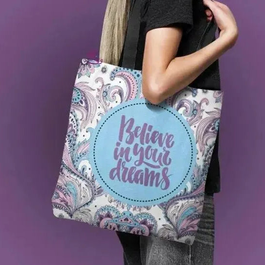 Waterproof Tote Bag - Motivation - WE PRINT