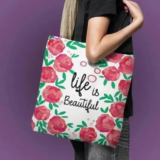 Waterproof Tote Bag - Motivation - WE PRINT