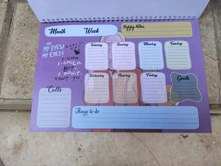 Weekly Planner - Friends Series - WE PRINT