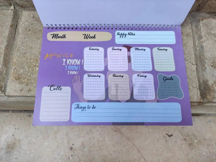 Weekly Planner - Friends Series - WE PRINT