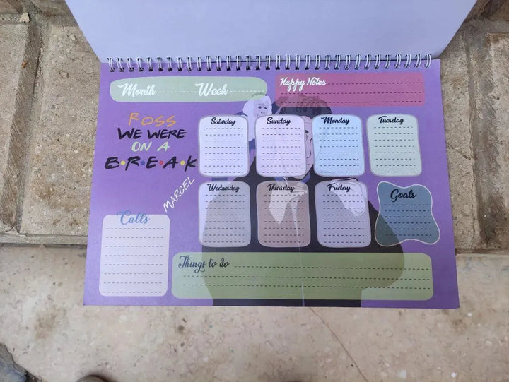 Weekly Planner - Friends Series - WE PRINT