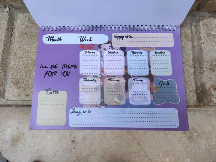 Weekly Planner - Friends Series - WE PRINT