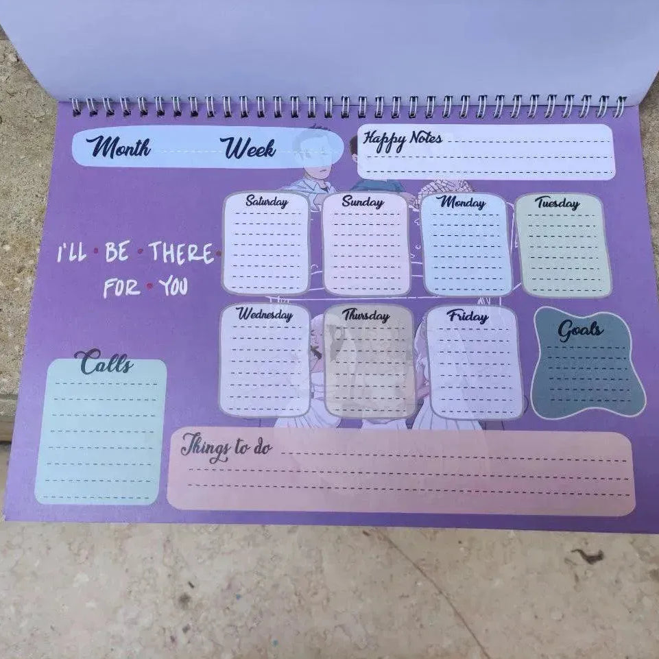 Weekly Planner - Friends Series - WE PRINT