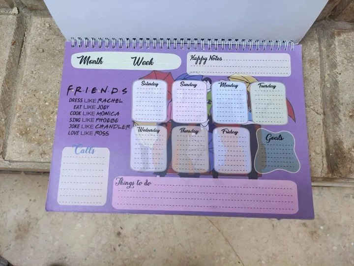 Weekly Planner - Friends Series - WE PRINT