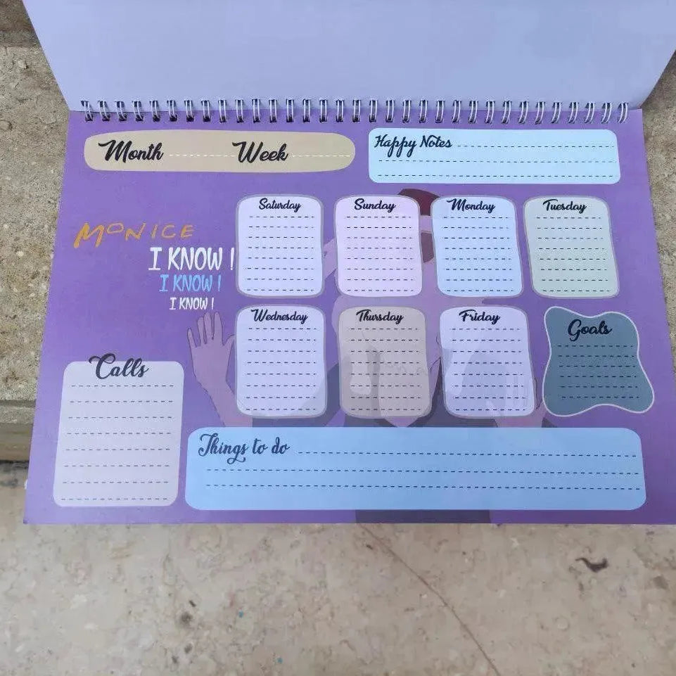 Weekly Planner - Friends Series - WE PRINT