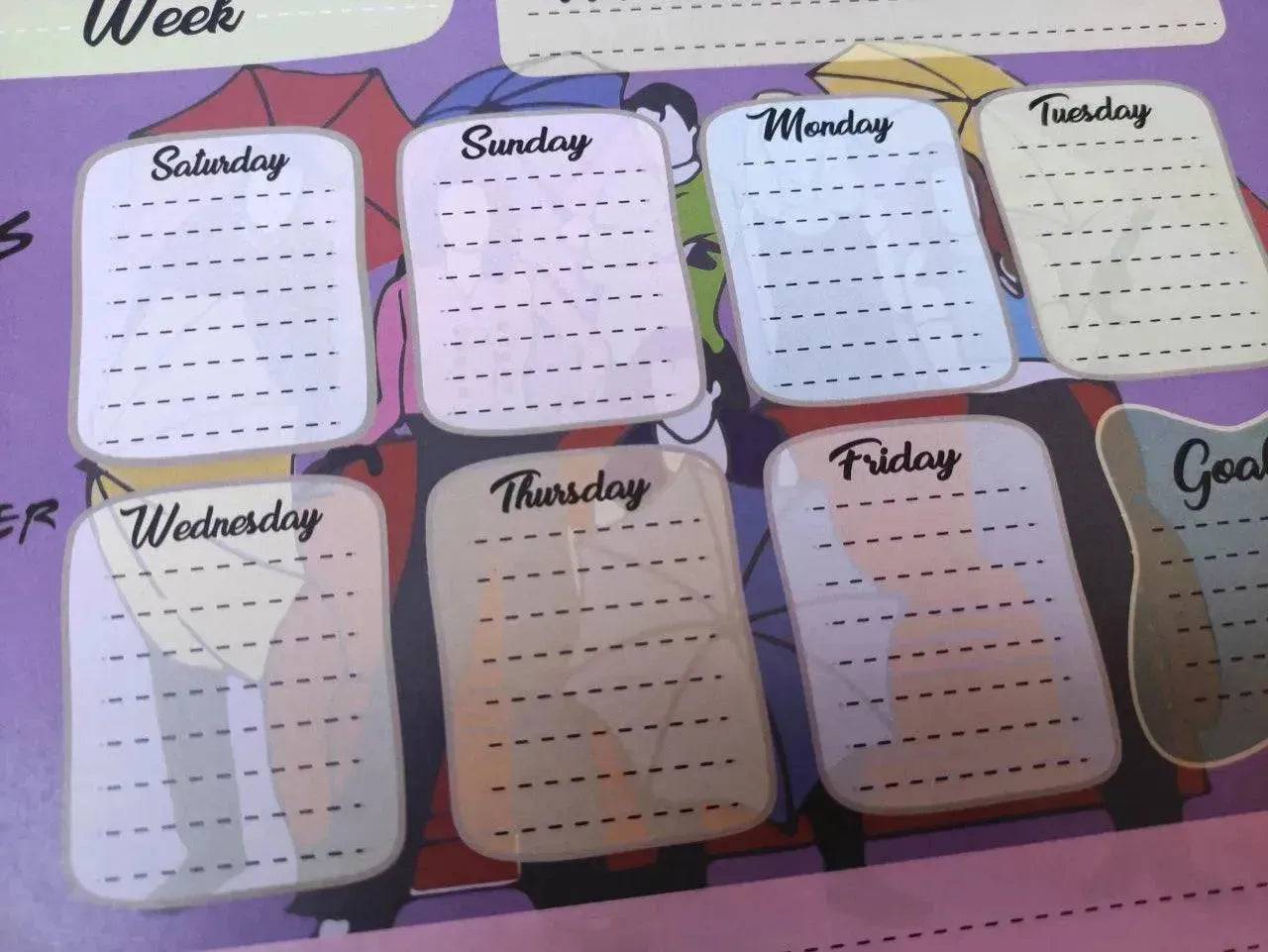 Weekly Planner - Friends Series - WE PRINT