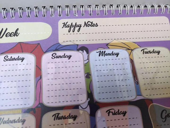 Weekly Planner - Friends Series - WE PRINT