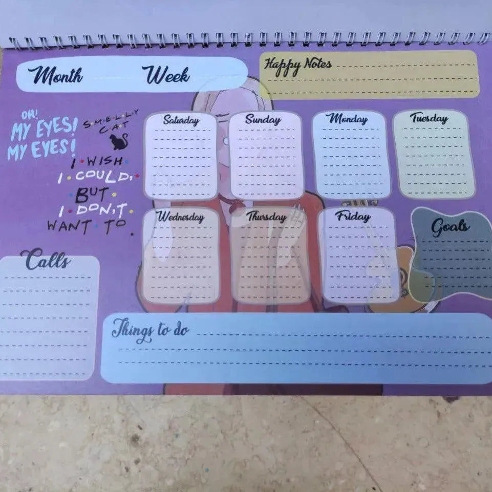Weekly Planner - Friends Series - WE PRINT