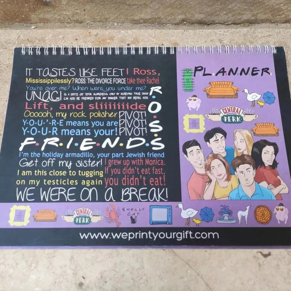 Weekly Planner - Friends Series - WE PRINT