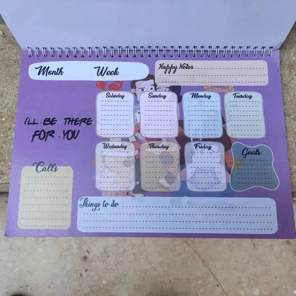 Weekly Planner - Friends Series - WE PRINT