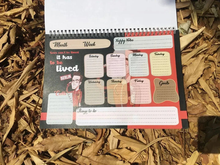 Weekly Planner -la casa de papel - WE PRINT