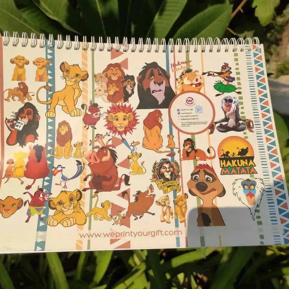 Weekly Planner -Lion King - WE PRINT