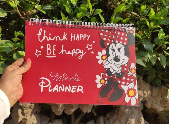 Weekly Planner -Minnie Mouse - WE PRINT