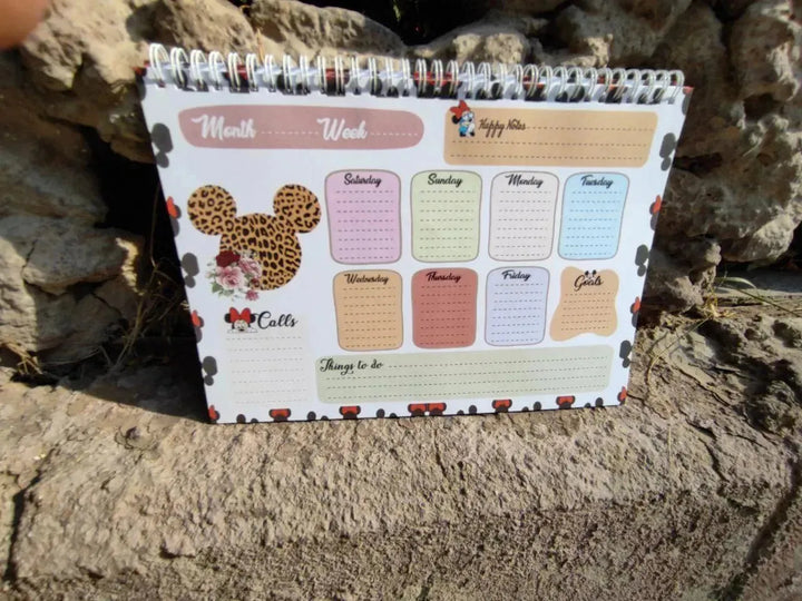 Weekly Planner -Minnie Mouse - WE PRINT