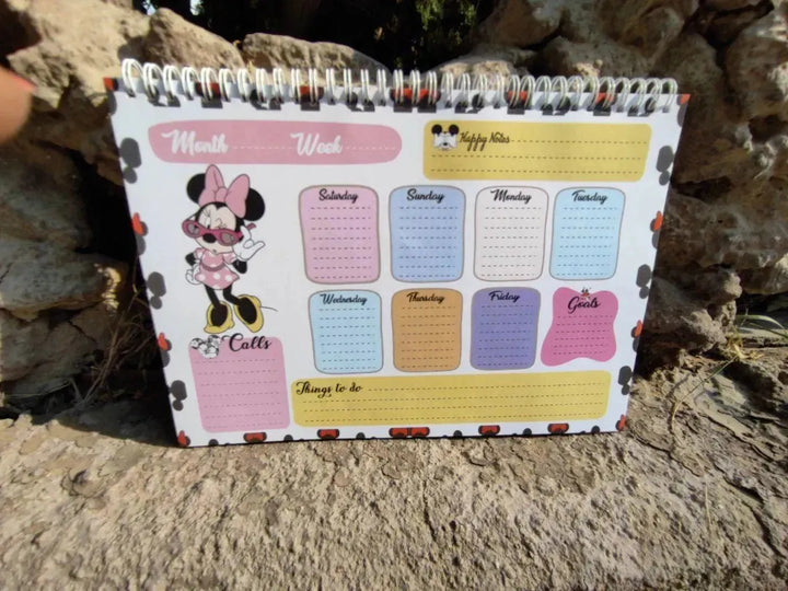 Weekly Planner -Minnie Mouse - WE PRINT