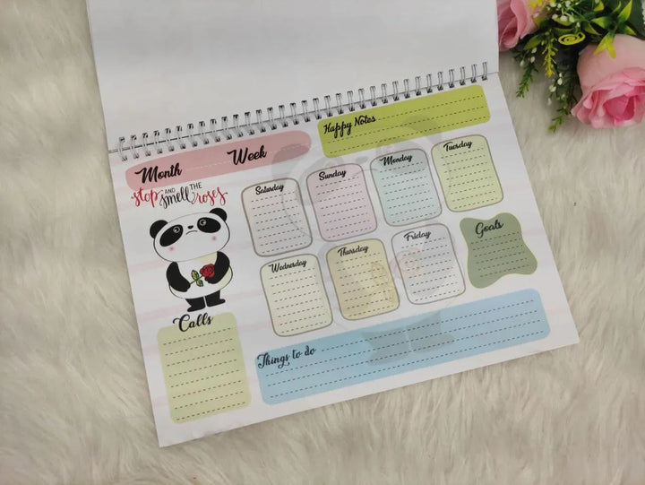 Weekly Planner - Panda-B - WE PRINT