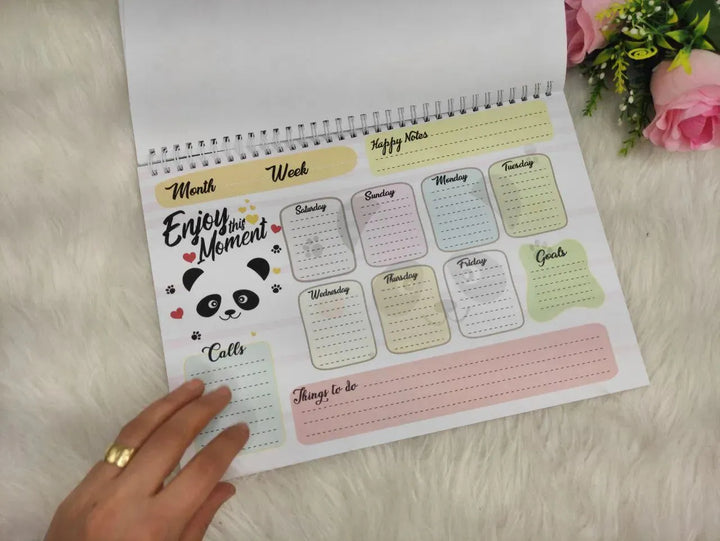 Weekly Planner - Panda-B - WE PRINT