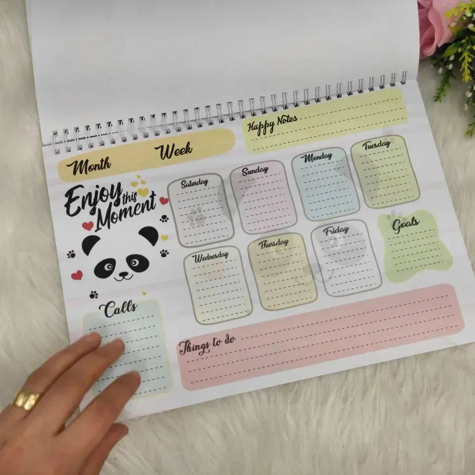 Weekly Planner - Panda-B - WE PRINT
