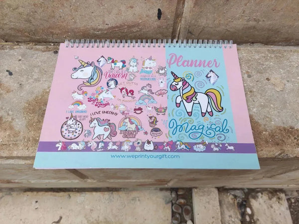 Weekly Planner - Unicorn - A - WE PRINT