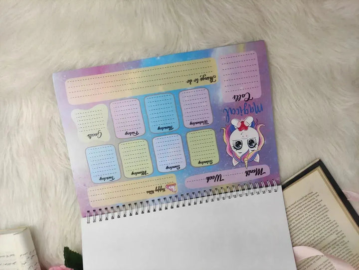 Weekly Planner - Unicorn - WE PRINT