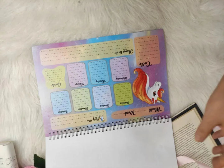 Weekly Planner - Unicorn - WE PRINT