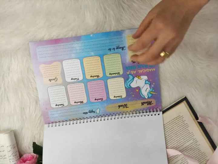 Weekly Planner - Unicorn - WE PRINT