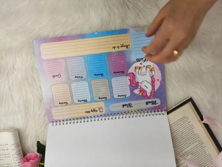 Weekly Planner - Unicorn - WE PRINT