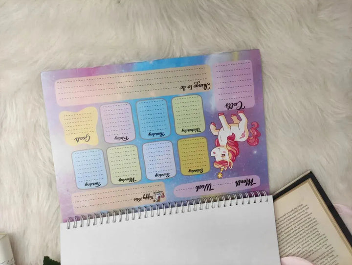 Weekly Planner - Unicorn - WE PRINT