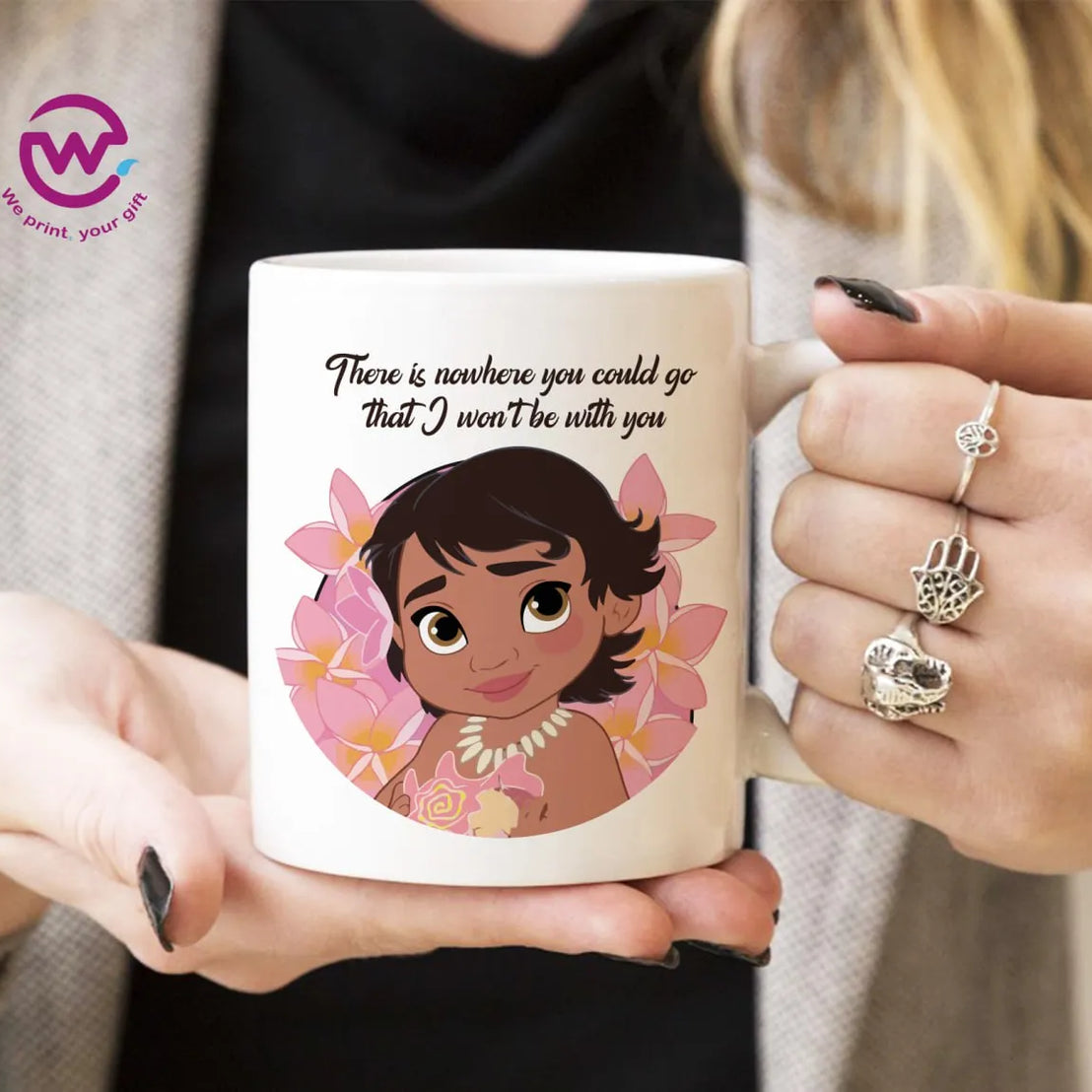White Mug- Moana - WE PRINT