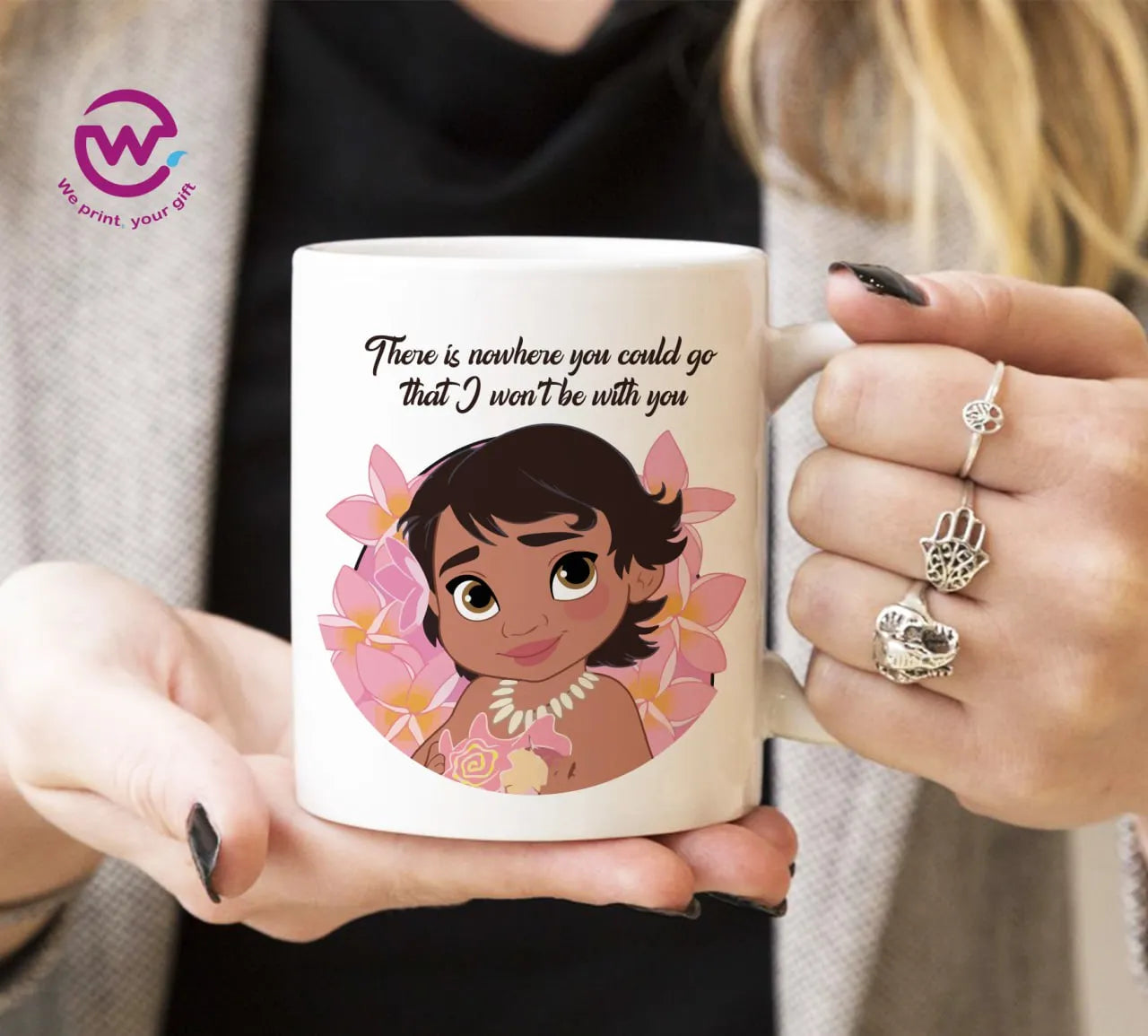 White Mug- Moana - WE PRINT