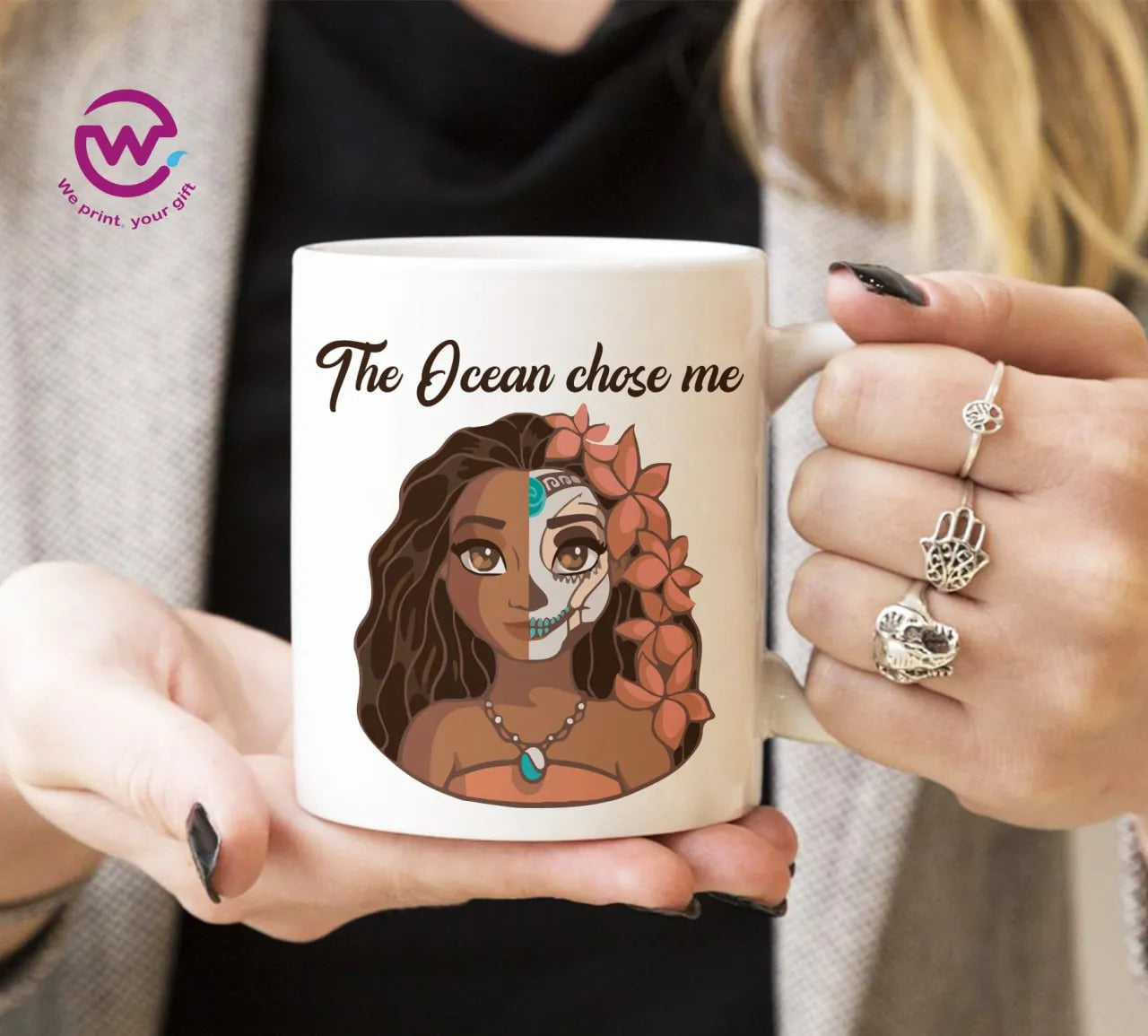 White Mug- Moana - WE PRINT