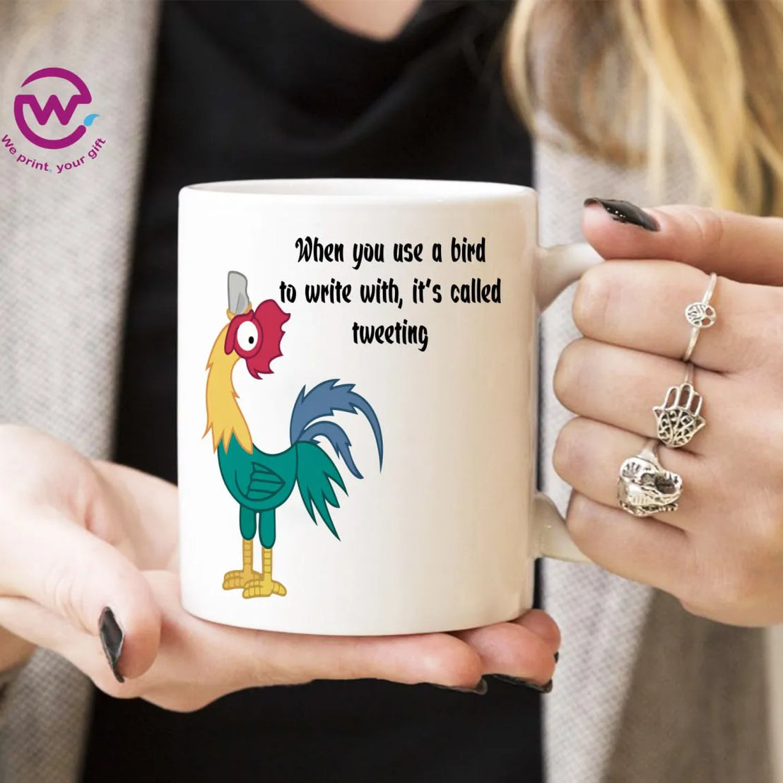 White Mug- Moana - WE PRINT